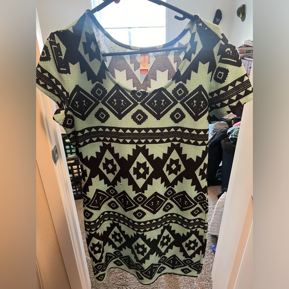 Aztec Mid Length Dress - Picture 3 of 3